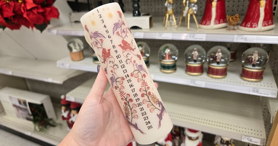 Threshold Advent Calendar Pillar Candle