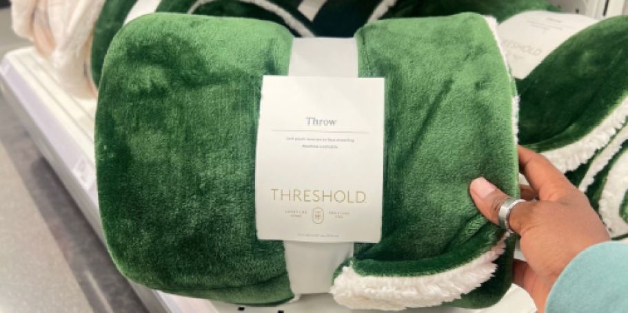 Christmas Plush Throw Blankets Just $10.50 on Target.com