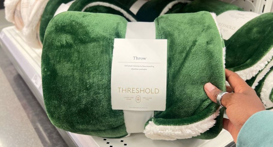 Christmas Plush Throw Blankets Just $10.50 on Target.com