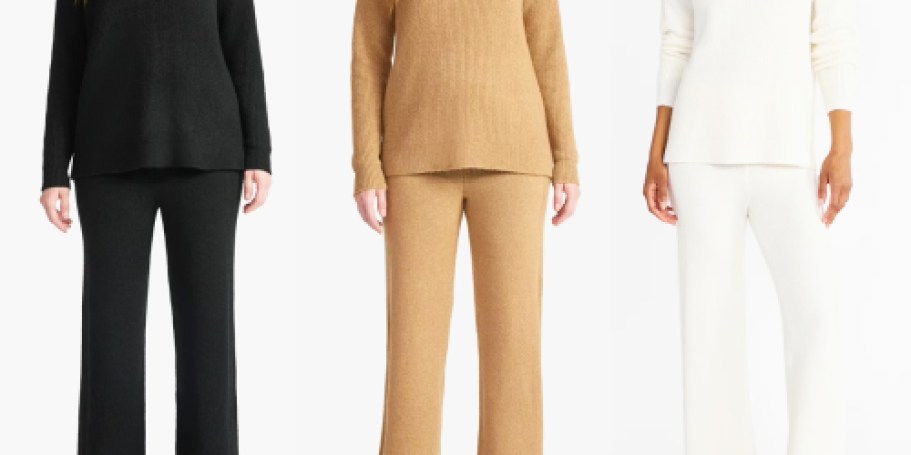 Women’s Sweater & Pants Set Just $12.49 on Walmart.com (Reg. $25)