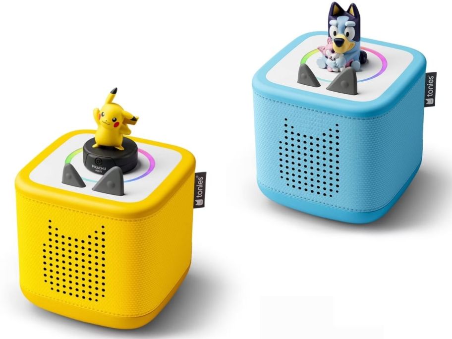 Toniebox 2 starter sets with Pokemon and Bluey