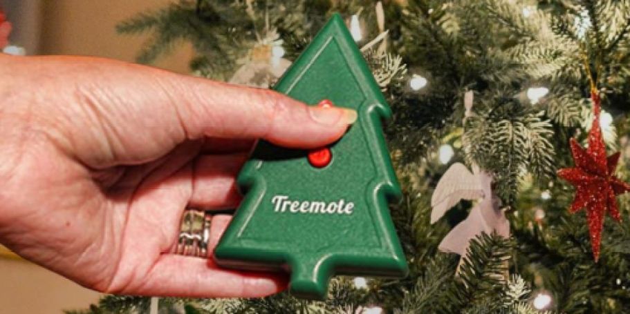 Treemote Wireless Remote Just $23.99 on Amazon: Never Crawl Under the Tree Again!