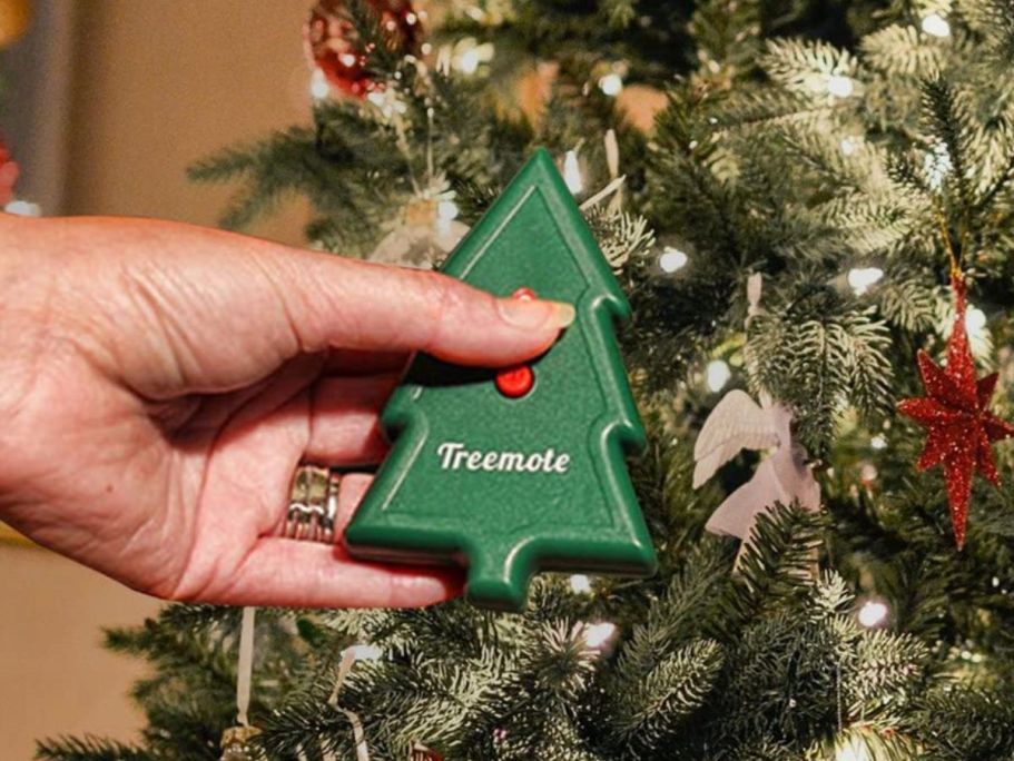 Treemote Wireless Remote Just $23.99 on Amazon: Never Crawl Under the Tree Again!
