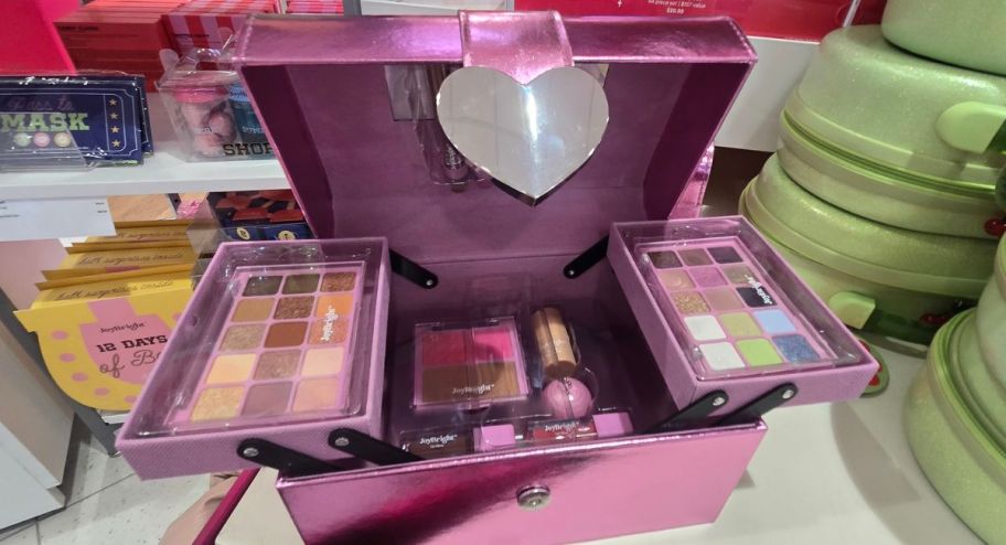 display of ulta beauty box opened