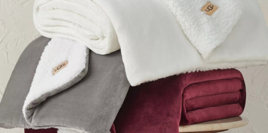 UGG Throw Blankets from $24.99 on Macys.com (Reg. $50)