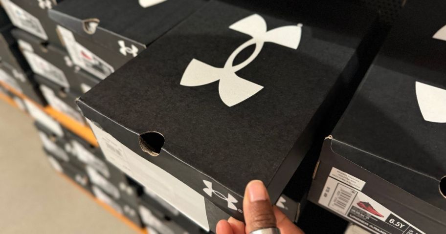 An Under Armour Shoebox