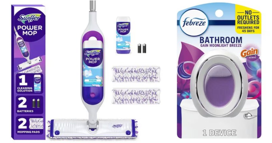 power mop and air freshener