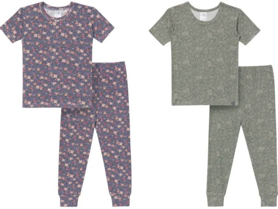 Modern Moments by Gerber 2-Piece Short Sleeve Pajama Sets