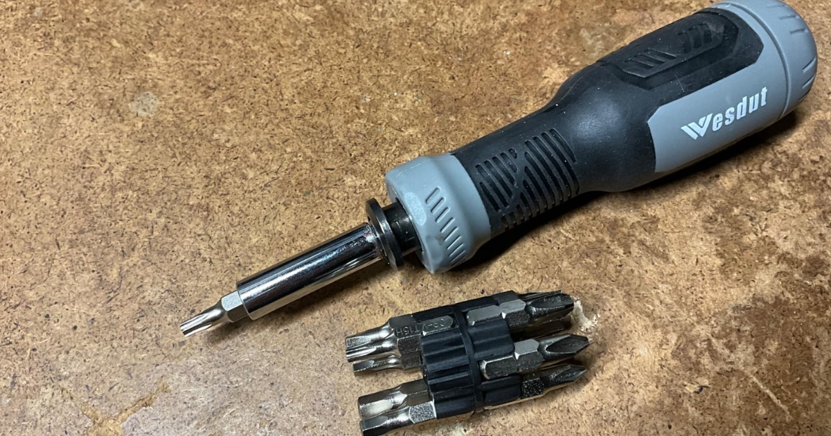 Multi-Bit Screwdriver Set Just $5.99 on Amazon (Reg. $14)