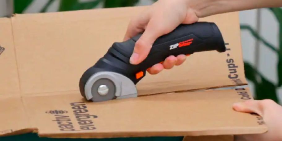 WORX Electric Scissors Only $19.99 Shipped on BestBuy.com – Effortlessly Cuts Through Cardboard