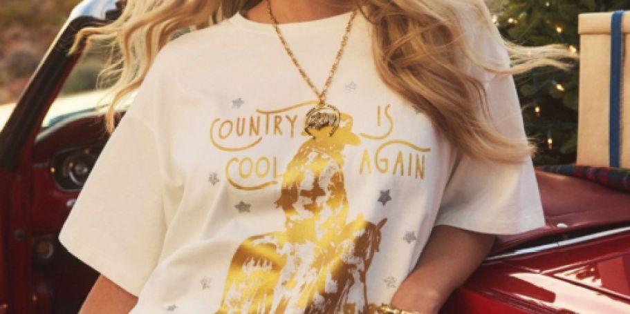 Up to 50% Off Wrangler + Free Shipping | Lainey Wilson Collection from $20.99 Shipped