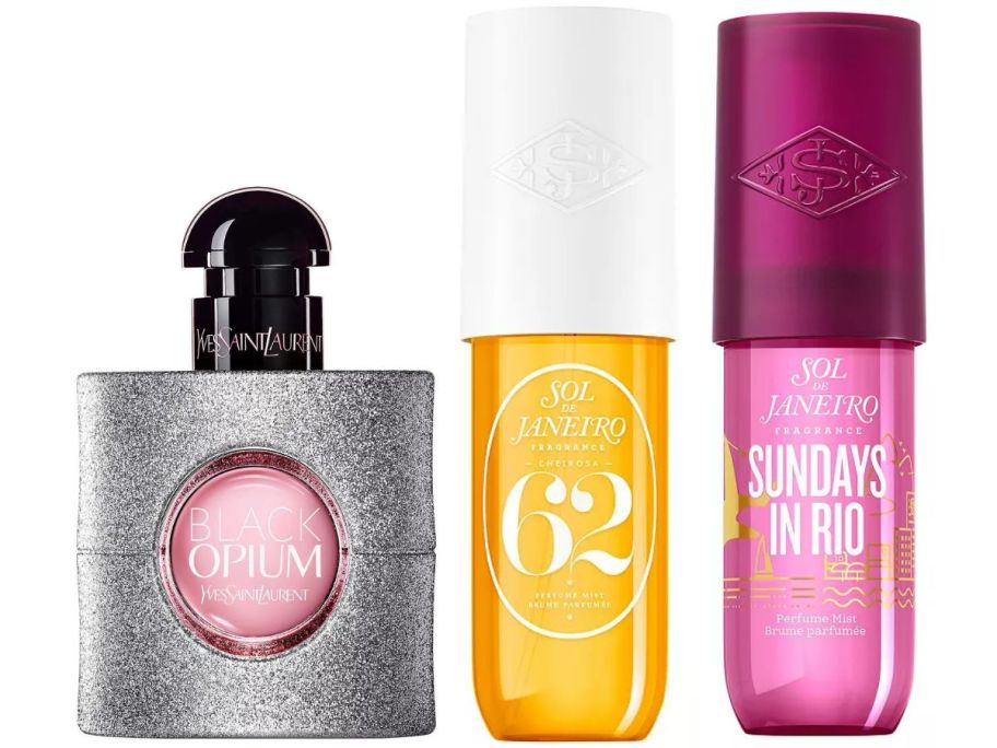 Yves Saint Laurent Black Opium Eau de Parfum & Sol de Janeiro