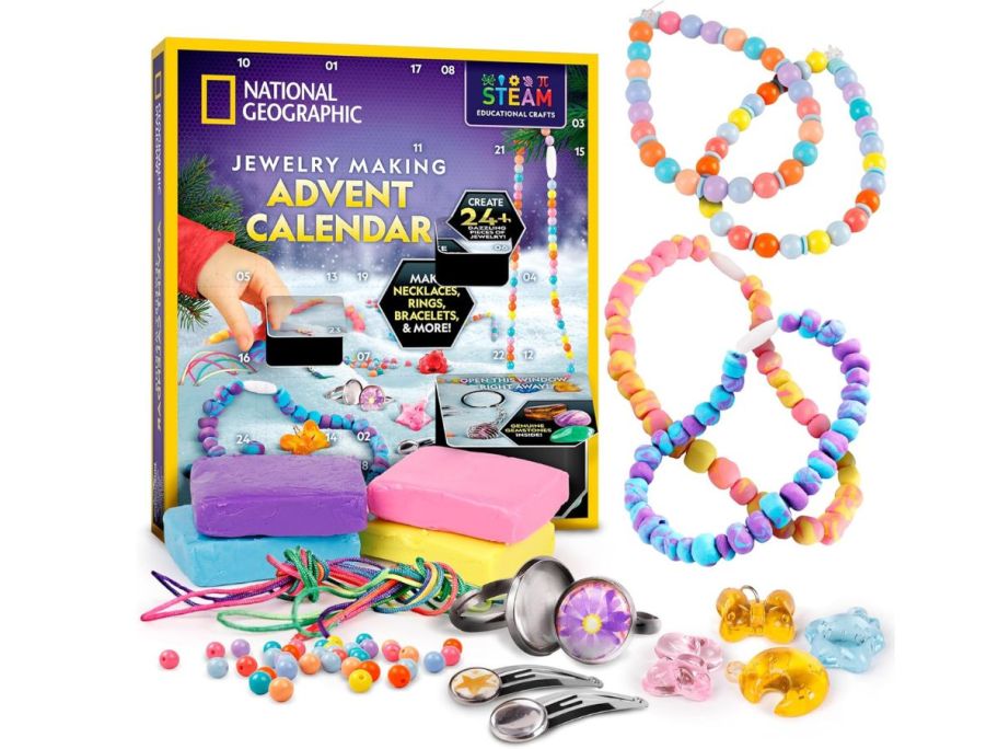 National Geographic 2025 Jewelry Making Advent Calendar