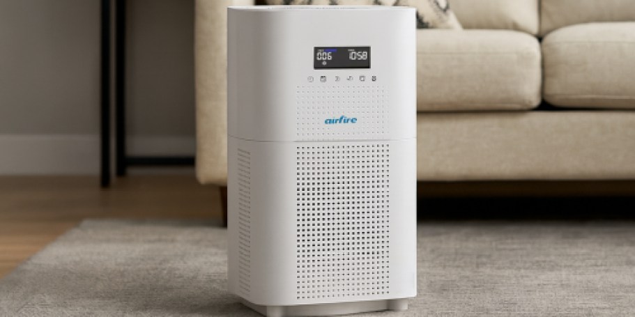 AIRFIRE HEPA Large Room Air Purifier Just $45.99 Shipped on Walmart.com (Regularly $180)