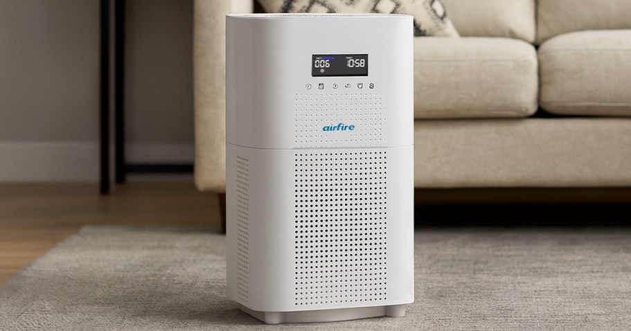 AIRFIRE HEPA Large Room Air Purifier Just $45.99 Shipped on Walmart.com (Regularly $180)