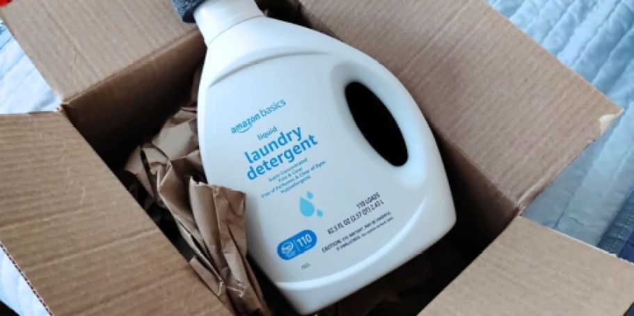 Amazon Basics Laundry Detergent Just $5 Shipped