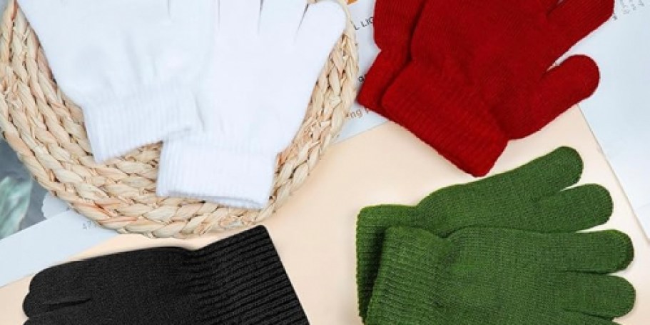 Kids Gloves 12-Pack Just $10.49 on Amazon (Only 87¢ Per Pair)