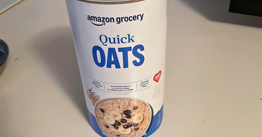 Amazon Grocery Quick Oats Only $1.65 Shipped (Great Donation Item!)