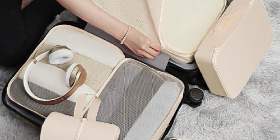 Packing Cubes 6-Pack Just $5.99 on Amazon (Reg. $10)