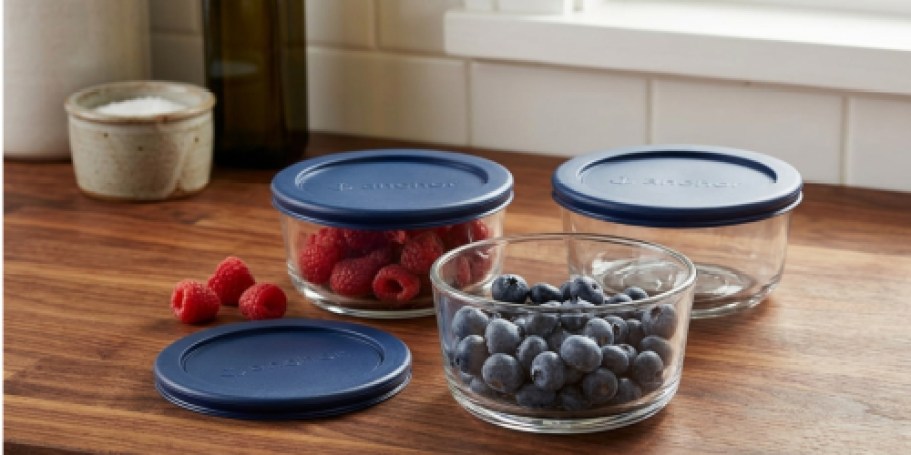 Anchor Hocking Glass Storage Container 3-Pack Just $6 on Walmart.com