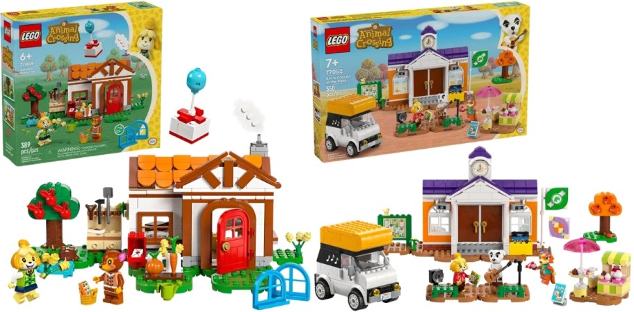 two animal crossings lego sets