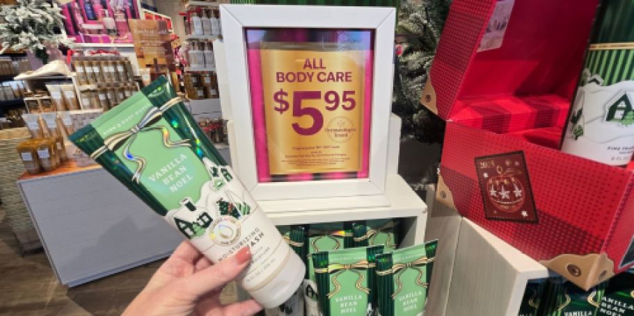 Bath & Body Works Early Black Friday Sale + New Promo Code = $4.76 Body Care