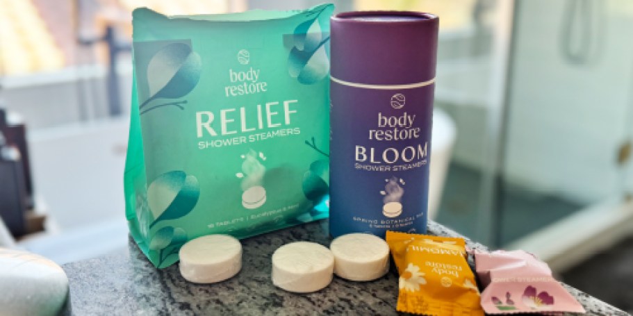 Body Restore Shower Steamers 6-Pack Only $5.59 Shipped on Amazon (Reg. $17)