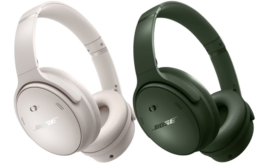 two sets of bose headphones