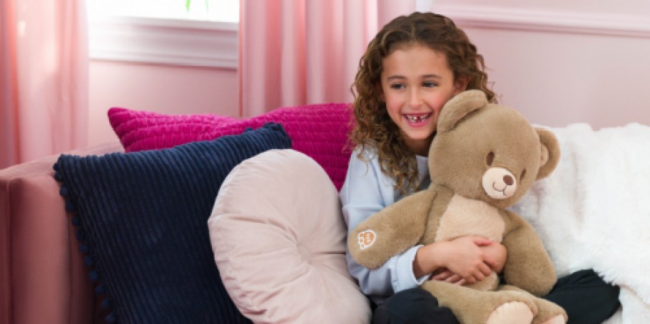 Build-A-Bear’s Weighted Heartwarming Hugs Bear Returns 1/21 (Will Sell Out!)