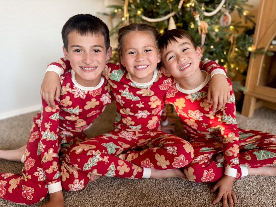 Burt’s Bees Matching Holiday Family Pajamas from $7 (Made w/ 100% Organic Cotton!)