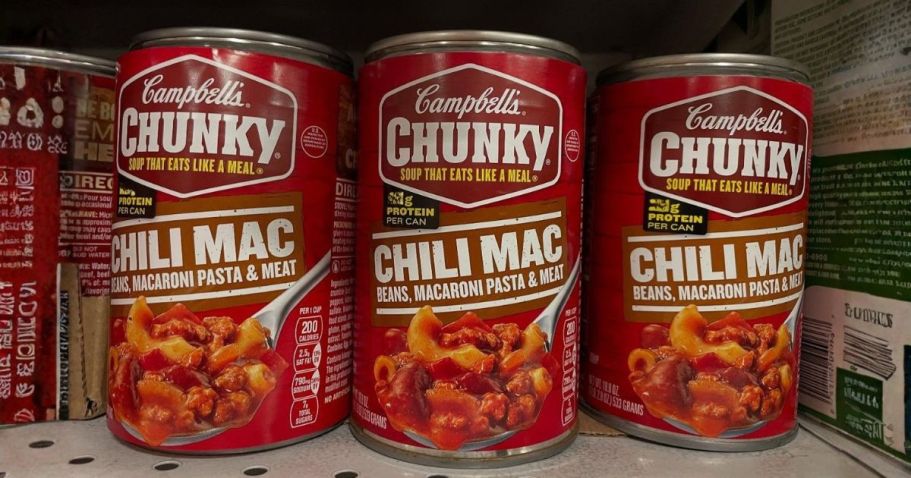 Campbell’s Chunky Soup 8-Pack Only $9.76 Shipped on Amazon (Reg. $17)