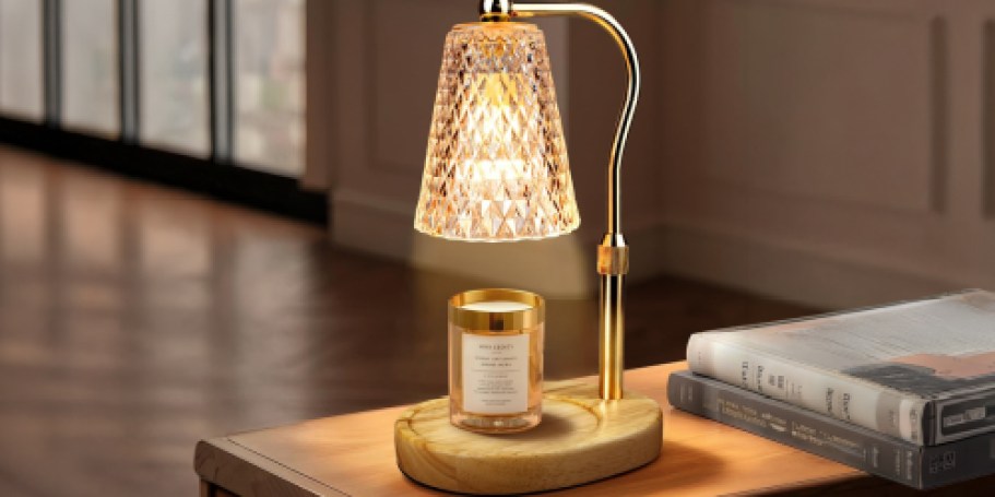 Candle Warmer Lamp w/ Timer Only $12 on Amazon