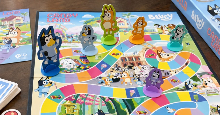 Candy Land Bluey Edition Board Game Just $11.99 on Amazon (Reg. $20)