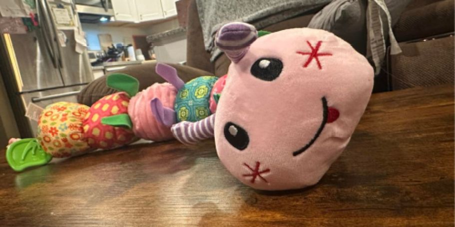 Caterpillar Musical Plush Toy Only $10.99 on Amazon (Reg. $20)