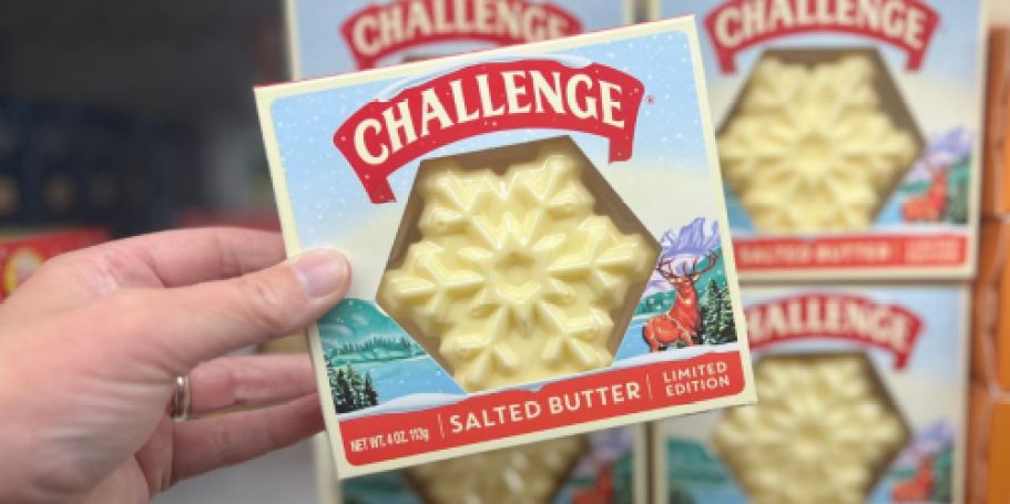 Impress Your Guests With This Snowflake-Shaped Butter