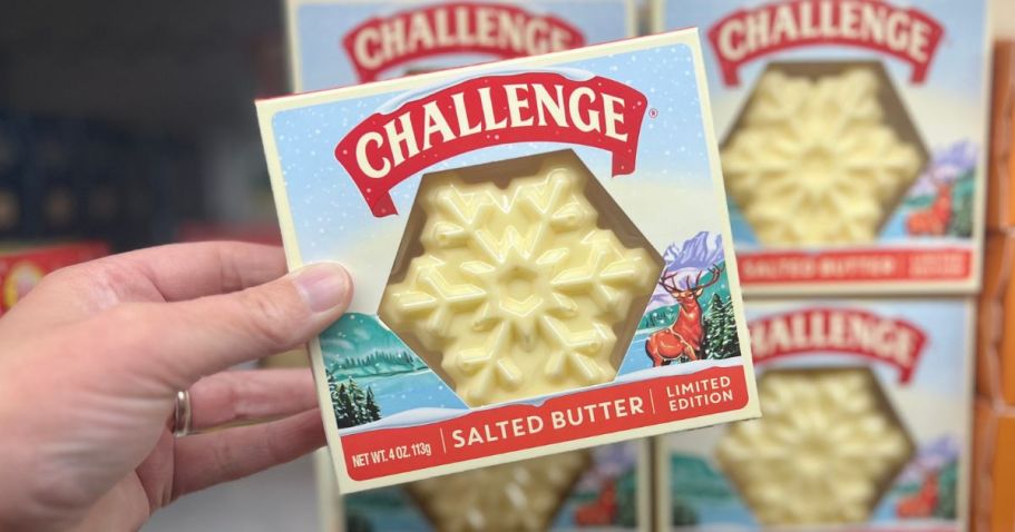 Impress Your Guests With This Snowflake-Shaped Butter