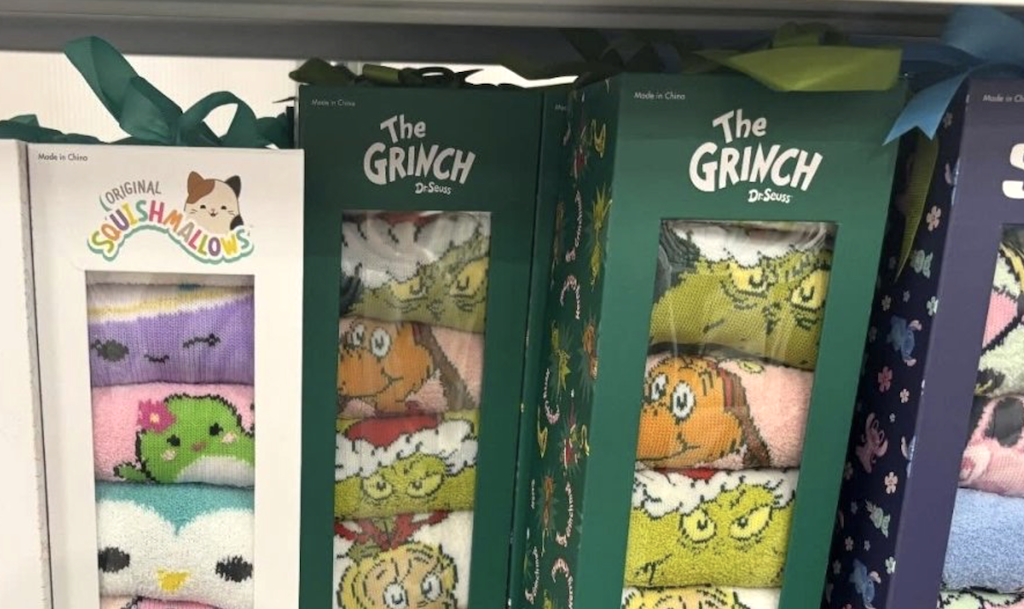 7 Days of Cozy Character Socks Only $12 on Target.com (Reg. $20) – Today Only!