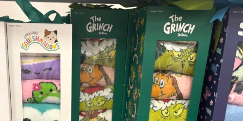 7 Days of Cozy Character Socks Only $14 on Target.com