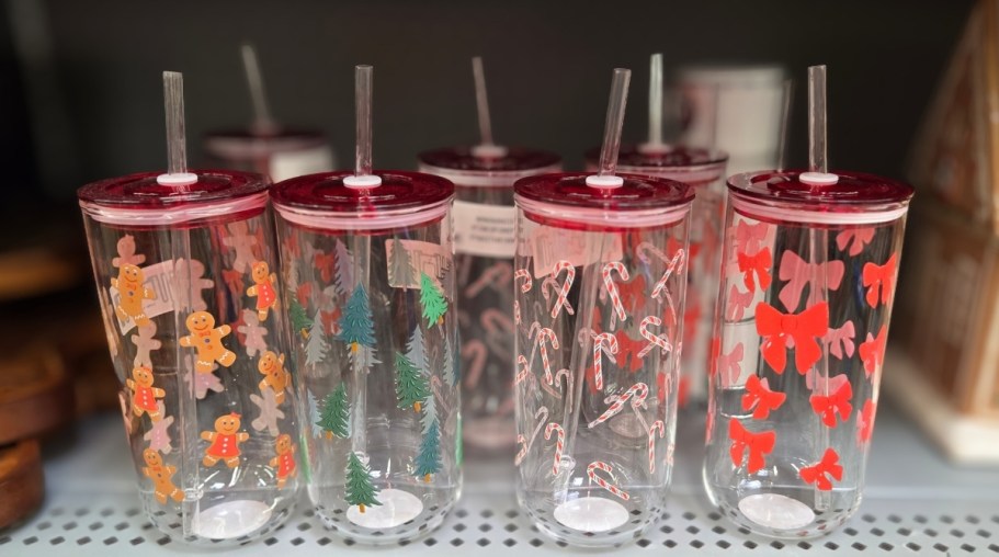 These Festive Christmas Glass Sippers Are Only $3.96 on Walmart.com