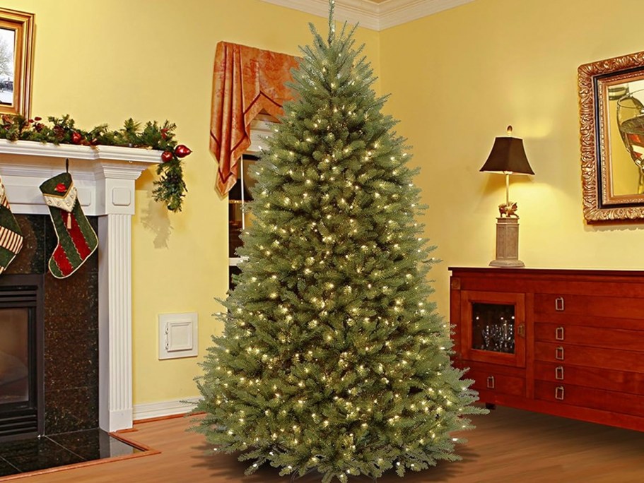 7.5′ Pre-lit Artificial Christmas Tree Only $76.99 Shipped on Woot.com (Reg. $470)