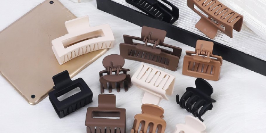 Claw Clips 12-Pack Only $5 on Amazon (Reg. $10)