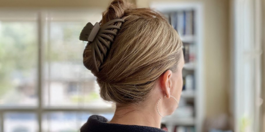 Large Claw Clips 4-Pack Only $4.49 Shipped for Amazon Prime Members (Reg. $10)