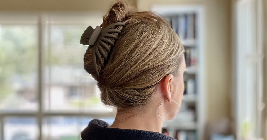 Large Claw Clips 4-Pack Only $4.49 Shipped for Amazon Prime Members (Reg. $10)