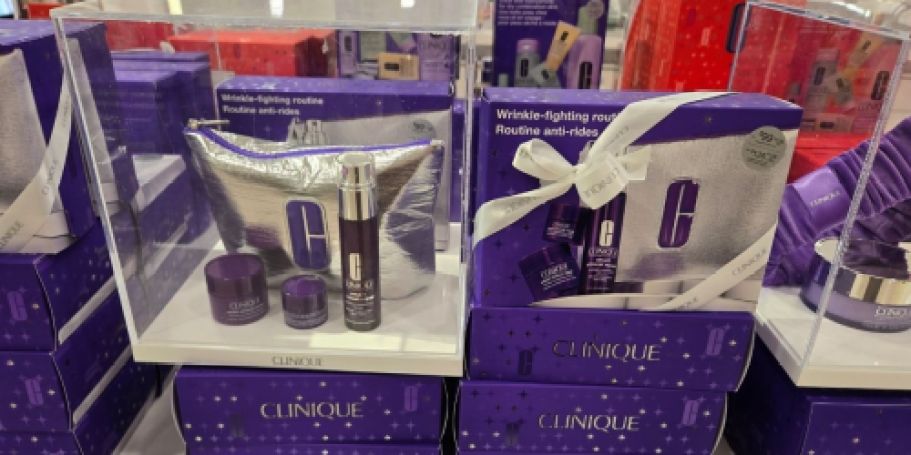 Clinique Wrinkle-Fighting Gift Set Only $49.50 Shipped on Macys.com + FREE Gift ($129 Value)