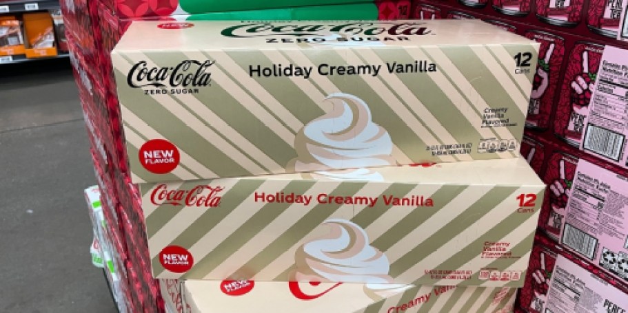 Have You Spotted the NEW Holiday Creamy Vanilla Coke?