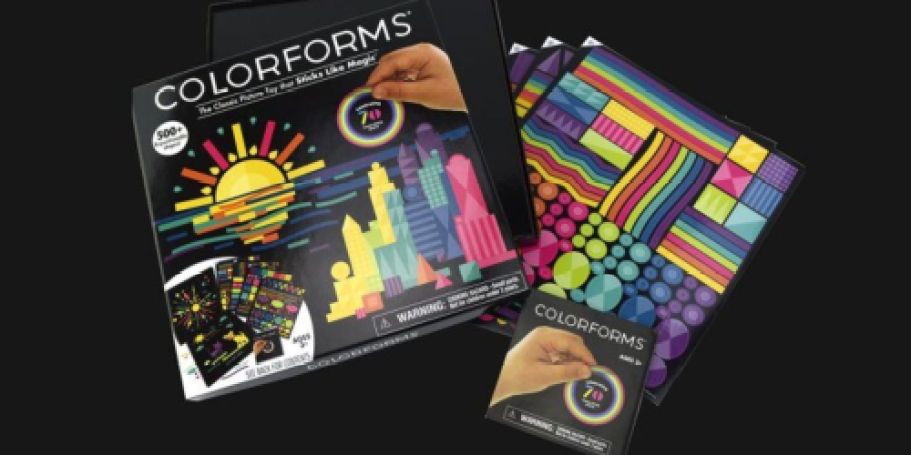 Colorforms Sticker Box Set Only $13.99 on Amazon – Over 500 Repositionable Stickers!