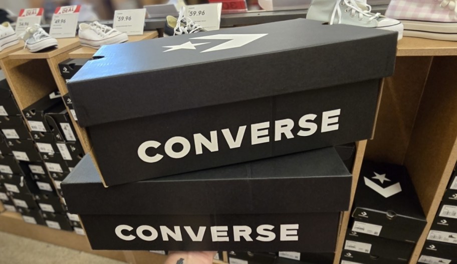 converse shoe box