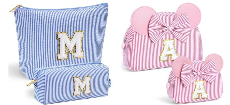 two cosmetic bag sets