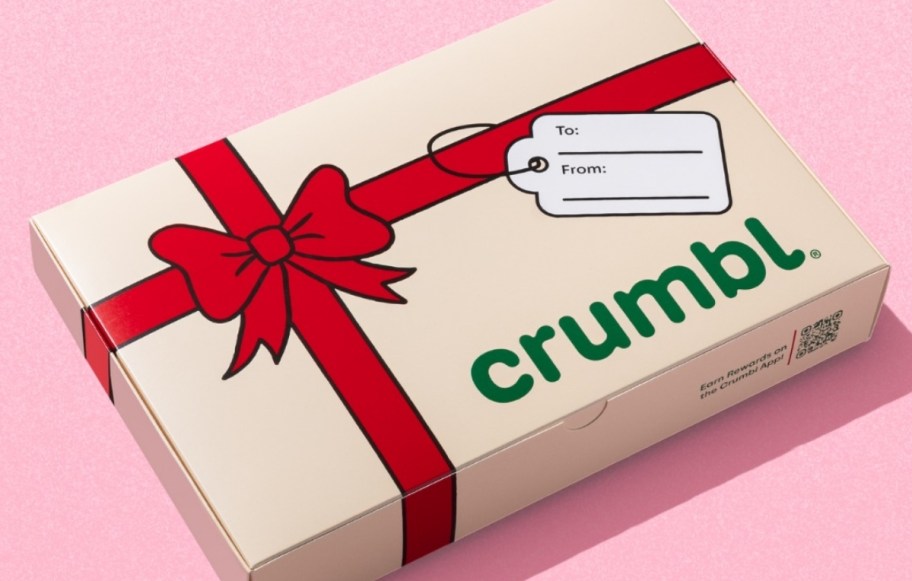 crumble cookies 6 count gift box