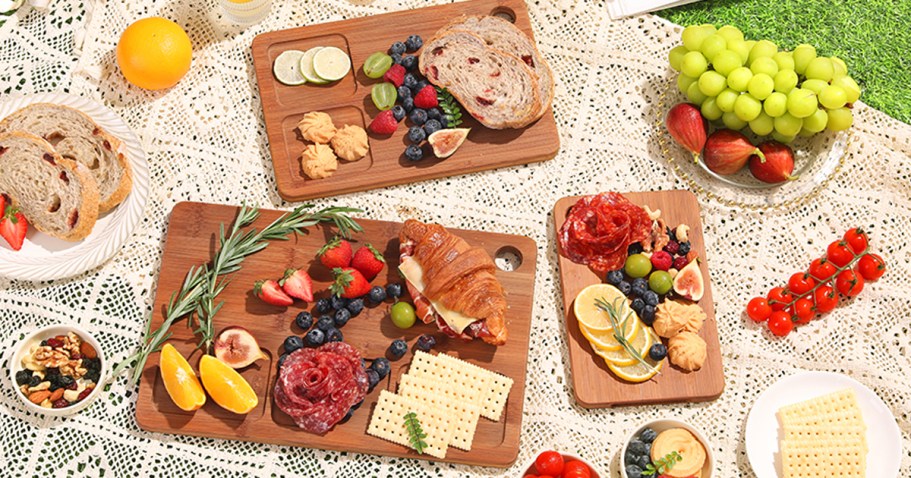 Bamboo Cutting Board 3-Pack Only $14.99 Shipped for Prime Members (Reg. $50)